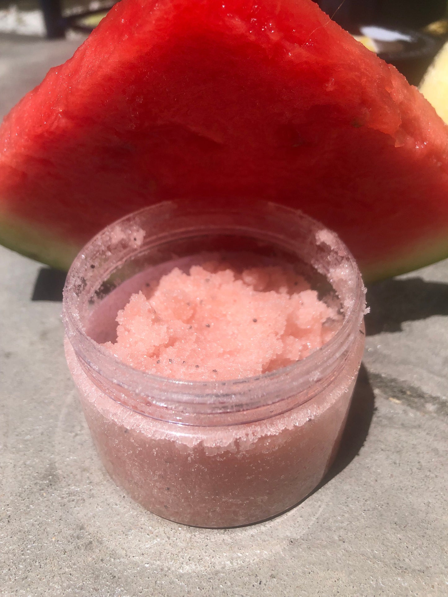 Watermelon Sugar Body Scrub: Coconut Oil Exfoliating Scrub