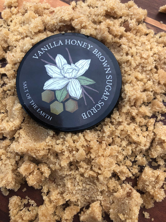 Brown Sugar Coconut Oil Vanilla Honey Body Scrub