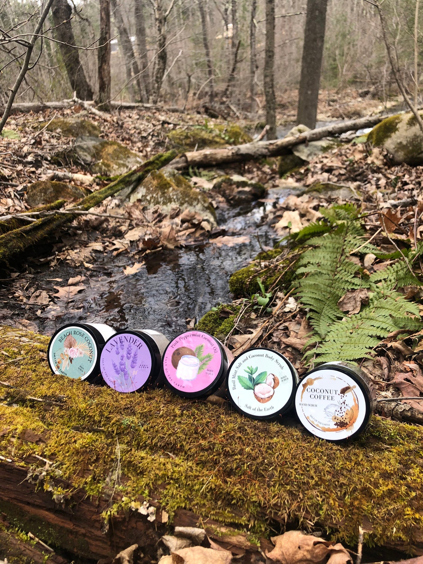 Pink Peppermint Coconut Oil Body Scrub